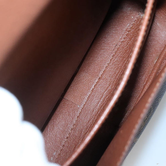 LOUIS VUITTON Monogram Cartouchiere MM Shoulder Bag M51253 LV Auth 134043