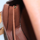 LOUIS VUITTON Monogram Cartouchiere MM Shoulder Bag M51253 LV Auth 134043-22