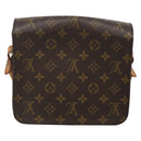 LOUIS VUITTON Monogram Cartouchiere MM Shoulder Bag M51253 LV Auth 134043-2