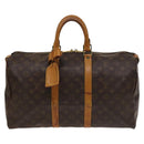 LOUIS VUITTON Monogram Keepall 45 Boston Bag M41428 LV Auth 134044-13