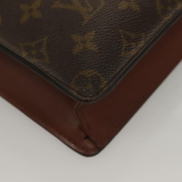 LOUIS VUITTON Monogram Pochette Homme Clutch Bag M51795 LV Auth 134045