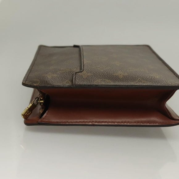LOUIS VUITTON Monogram Pochette Homme Clutch Bag M51795 LV Auth 134045