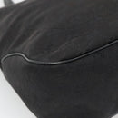 GUCCI GG Canvas Jackie Hand Bag Black Gold 145818 Auth 134047-14