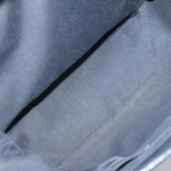 GUCCI GG Canvas Jackie Hand Bag Black Gold 145818 Auth 134047