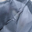 GUCCI GG Canvas Jackie Hand Bag Black Gold 145818 Auth 134047-18