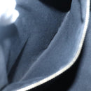 GUCCI GG Canvas Jackie Hand Bag Black Gold 145818 Auth 134047-11