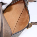 GUCCI GG Supreme Web Sherry Line Shoulder Bag PVC Beige 68 02 004 Auth 134064-20