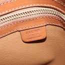 CELINE Macadam Canvas Hand Bag PVC Beige Gold Auth 134068-19