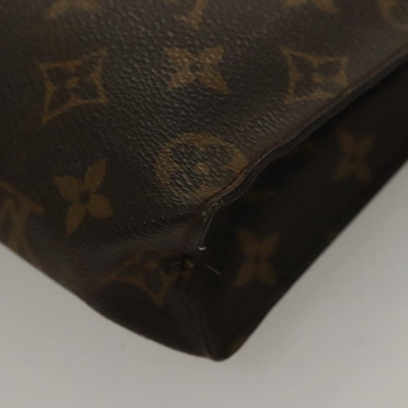LOUIS VUITTON Monogram Poche Toilette 26 Pouch M47542 LV Auth 134072