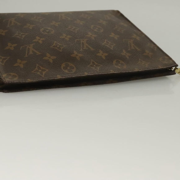 LOUIS VUITTON Monogram Poche Toilette 26 Pouch M47542 LV Auth 134072
