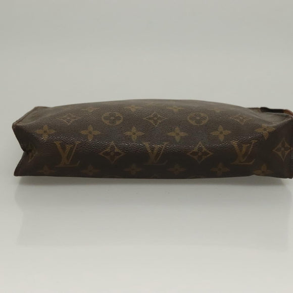 LOUIS VUITTON Monogram Poche Toilette 26 Pouch M47542 LV Auth 134072