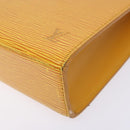 LOUIS VUITTON Epi Malesherbes Hand Bag Tassili Yellow Jonne M52379 Auth 134080-14