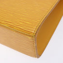 LOUIS VUITTON Epi Malesherbes Hand Bag Tassili Yellow Jonne M52379 Auth 134080-16