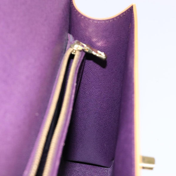 LOUIS VUITTON Epi Malesherbes Hand Bag Tassili Yellow Jonne M52379 Auth 134080