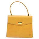 LOUIS VUITTON Epi Malesherbes Hand Bag Tassili Yellow Jonne M52379 Auth 134080-13