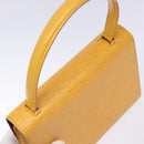 LOUIS VUITTON Epi Malesherbes Hand Bag Tassili Yellow Jonne M52379 Auth 134080-6
