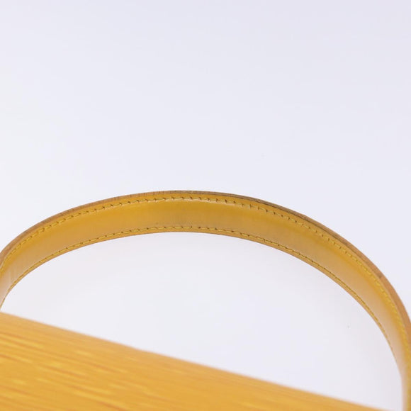 LOUIS VUITTON Epi Malesherbes Hand Bag Tassili Yellow Jonne M52379 Auth 134080