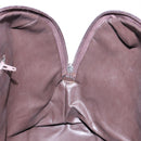 Burberrys Nova Check Hand Bag Canvas Beige Gold Auth 134084-18