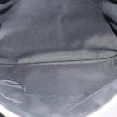 GUCCI GG Canvas Shoulder Bag Silver 145857 Auth 134088-10