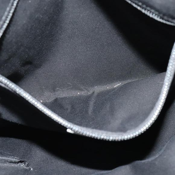 GUCCI GG Canvas Shoulder Bag Silver 145857 Auth 134088