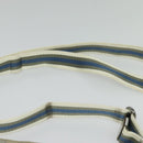 GUCCI GG Canvas Shoulder Bag Silver 145857 Auth 134088-14