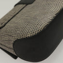 Salvatore Ferragamo Gancini Shoulder Bag Leather Black Brown Auth 134093-12