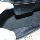 Salvatore Ferragamo Gancini Shoulder Bag Leather Black Brown Auth 134093-17