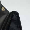 Salvatore Ferragamo Gancini Shoulder Bag Leather Black Brown Auth 134093-18