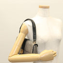 Salvatore Ferragamo Gancini Shoulder Bag Leather Black Brown Auth 134093-21