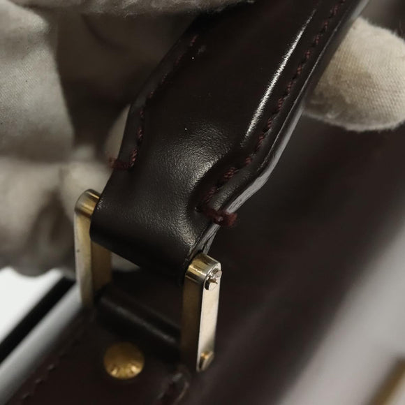 LOUIS VUITTON Damier Ebene Altona PM Briefcase N53315 LV Auth 134095