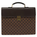 LOUIS VUITTON Damier Ebene Altona PM Briefcase N53315 LV Auth 134095-13