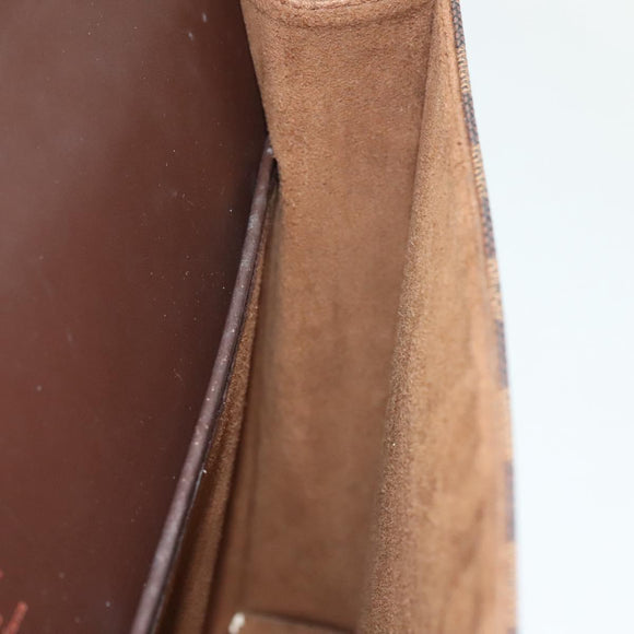 LOUIS VUITTON Damier Ebene Altona PM Briefcase N53315 LV Auth 134095