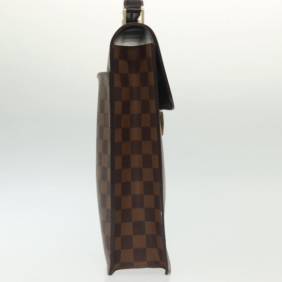 LOUIS VUITTON Damier Ebene Altona PM Briefcase N53315 LV Auth 134095
