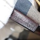 BURBERRY Shoulder Bag Leather Black Gold Auth 134105-12