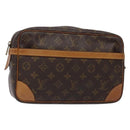 LOUIS VUITTON Monogram Compiegne 28 Clutch Bag M51845 LV Auth 134118-1