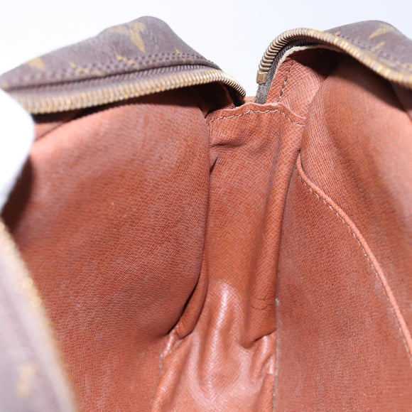 LOUIS VUITTON Monogram Compiegne 28 Clutch Bag M51845 LV Auth 134118