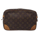 LOUIS VUITTON Monogram Compiegne 28 Clutch Bag M51845 LV Auth 134118-2