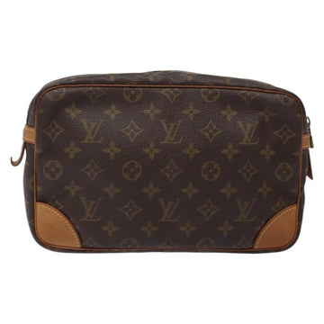 LOUIS VUITTON Monogram Compiegne 28 Clutch Bag M51845 LV Auth 134118 - 0
