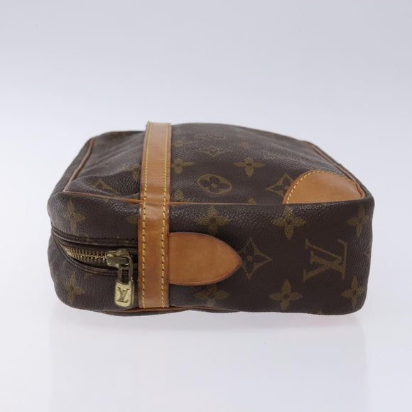 LOUIS VUITTON Monogram Compiegne 28 Clutch Bag M51845 LV Auth 134118