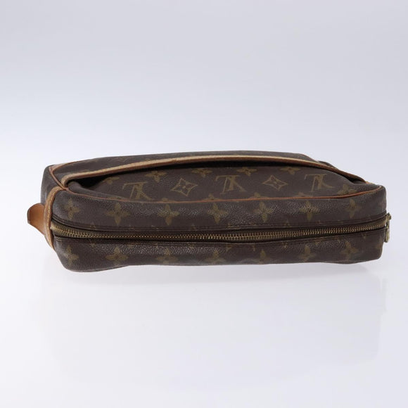 LOUIS VUITTON Monogram Compiegne 28 Clutch Bag M51845 LV Auth 134118