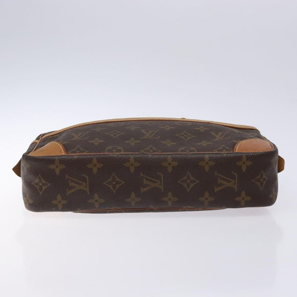 LOUIS VUITTON Monogram Compiegne 28 Clutch Bag M51845 LV Auth 134118