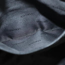 VERSACE Tote Bag Leather Black Gold Auth 134124-19