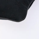GUCCI GG Canvas Web Sherry Line Shoulder Bag Black Silver 146309 Auth 134126-9