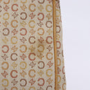 CELINE C Macadam Canvas Hand Bag Beige Auth 134129-9