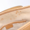 CELINE C Macadam Canvas Hand Bag Beige Auth 134129-10