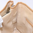 CELINE C Macadam Canvas Hand Bag Beige Auth 134129-22