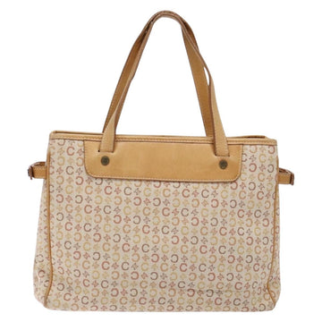 CELINE C Macadam Canvas Hand Bag Beige Auth 134129 - 0