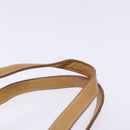 CELINE C Macadam Canvas Hand Bag Beige Auth 134129-14