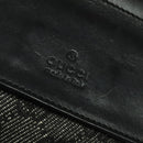 GUCCI GG Canvas Waist bag Gray Silver 28566 Auth 134140-17