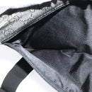 GUCCI GG Canvas Waist bag Gray Silver 28566 Auth 134140-19